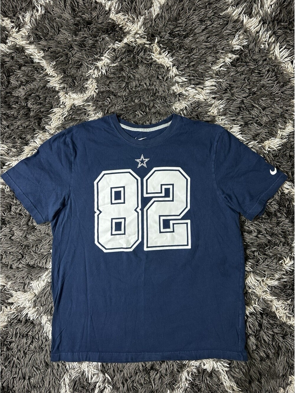 Nike Dallas Cowboys #82 Jason Witten T Shirt Mens XXL Blue NFL Football
